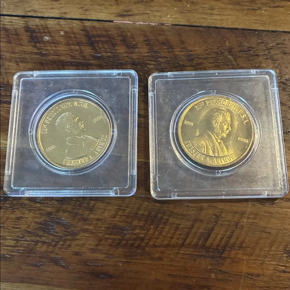 10 President Token Commemerative Coins - Picture 2 of 11